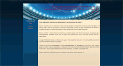 Desktop Screenshot of concursosdefutbol.com